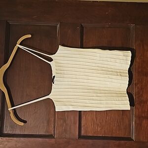 Express Stretchy Cream sweater top